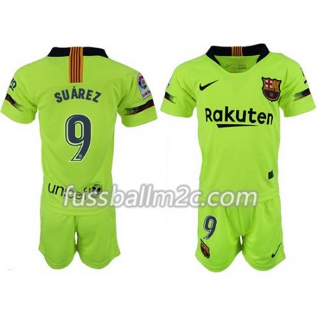 Fußballtrikots FC Barcelona SUAREZ 9 Kinder Auswärts Trikotsatz 2018-2019